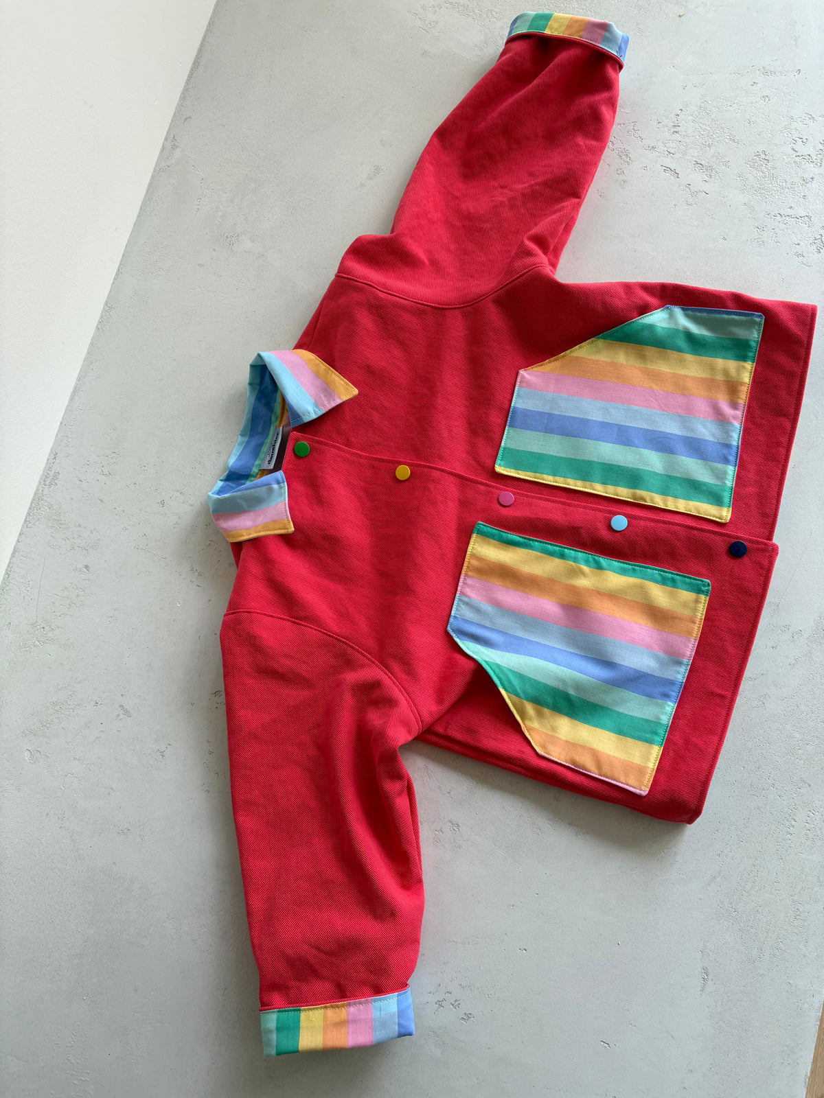 Park Coat- Rainbow- 4T