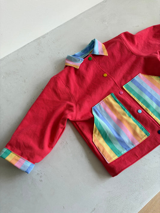Park Coat- Rainbow- 4T