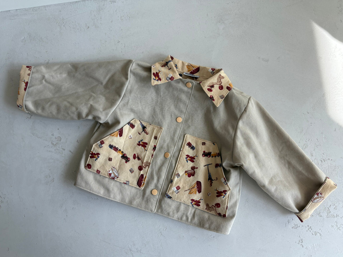 Park Coat- Tiny Toys- 12-18months