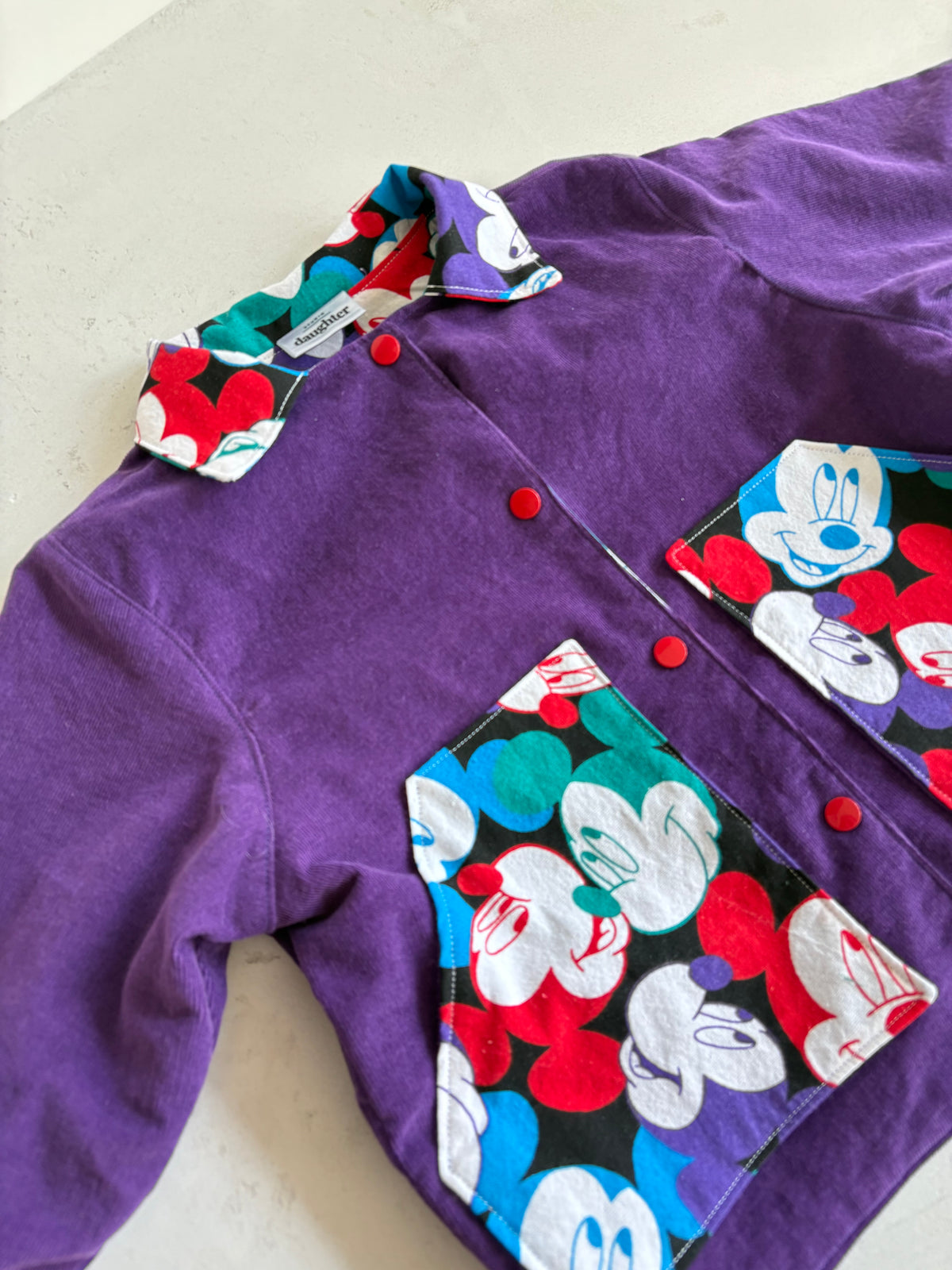 Park Coat- Corduroy Mikey Mouse-3T