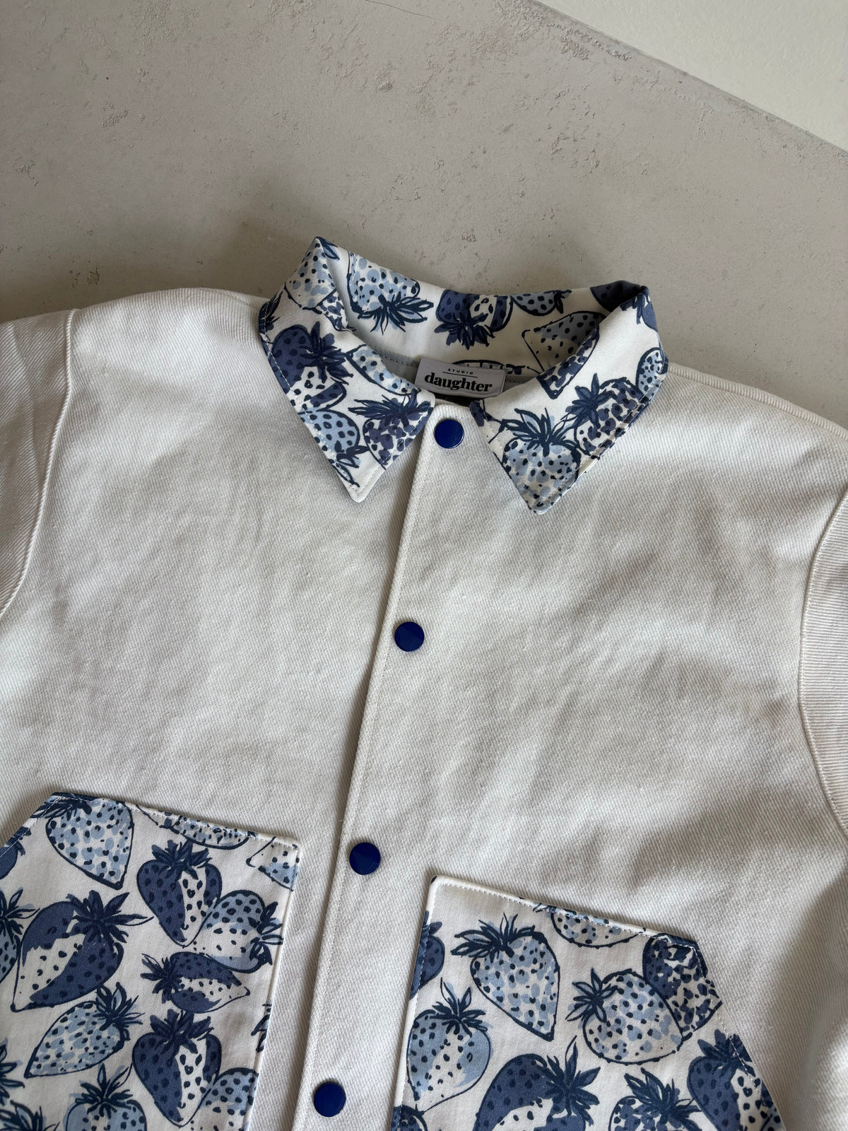 Park Coat- Strawberries-6T