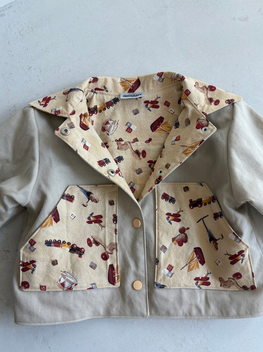 Park Coat- Tiny Toys- 12-18months